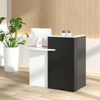 Costway Reception Desk Front Computer Table Corner Writing Desk