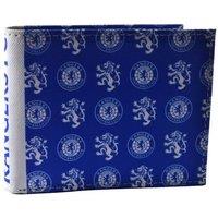 Rangers FC Men's Icon Canvas Bi-Fold Card Wallet in Blue