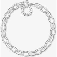 THOMAS SABO Women's Silver 19.5cm Oval Belcher X0032-001-12-M
