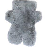 Fenland England 'Teddy' Real Sheepskin Water Bottle in Grey