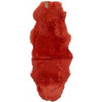 Fenland England Real Sheepskin Double Rug in Orange | Size: Medium
