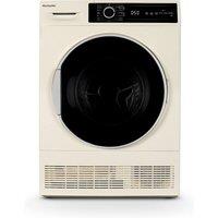 Montpellier MTDC8SDC - Cream 8KG Condenser Tumble Dryer - Sensor Dry - B energy