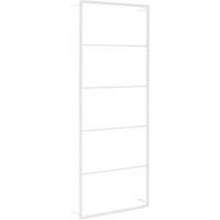 Berkfield Home Towel Rack White 45x10x115 cm Steel | Size: 45 x 10 x 115 cm