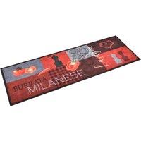Berkfield Home Kitchen Carpet Washable Tomatoes 60x300 cm