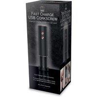 Original Products Bar Originale Fast Charge USB Electric Corkscrew in Black