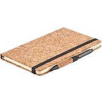 MidOcean Suber Cork A5 Notebook with Pen Set in Black