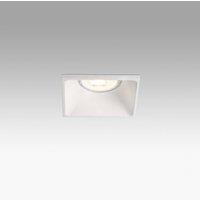 Netlighting Ne 1 Light Square Recessed Spotlight White GU10