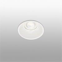 Netlighting Gas 1 Light Round Recessed Spotlight White GU10