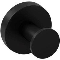 Cosmic Towel Hook Robe & Coat Hook Matt Black Hidden Fixings Start Collection