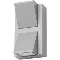 Netlighting Loyd LED Outdoor Up Down Wall Light Grey IP54