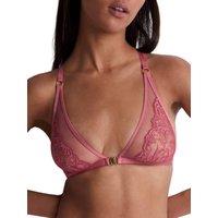 Aubade Women's Feeling Myself Triangle Bralette in Pink | Size: 12