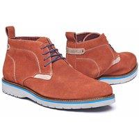 Moshulu Men's 'Humus' Ankle Boots in Red | Size: 7