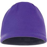 Result Men's Fleece Reversible Hat in Mauve