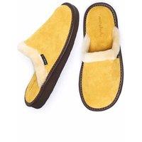 Moshulu Women's 'Vitoria' Mule Slippers in Yellow | Size: 6.5