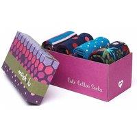 Moshulu Women's 'Very Vivid Sock Box' Patterned Sock Box