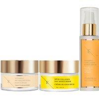 Erth Skin London Women's Vitamin C Serum 60ml + Vitamin C Bio Brightening Moisturizer 50ml +SPF 50 Collagen Day Cream 50ml in White