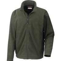 Result Men's Extreme Climate Stopper Water Repellent Fleece Breathable Jacket in Dark Green | Size: Small