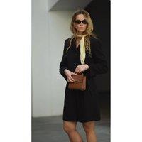 Labeca Women's Tara Wool Relaxed Shorts in Black | Size: Small