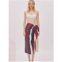 Labeca Women's Soho Linen Wrap Skirt | Size: Small