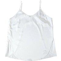 Soft Strokes Silk Women's Silk Petal Camisole - White | Size: 18