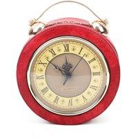 Fontanella Fashion Women's Clock Shaped Gothic Unique Design Handbag in Red