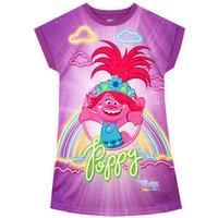 Trolls Girl's Poppy Nightdress in Purple | Size: 5-6 Years