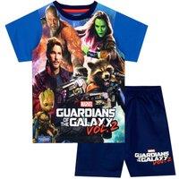 Marvel Boy's Guardians Of The Galaxy Short Pyjamas in Blue | Size: 11-12 Years
