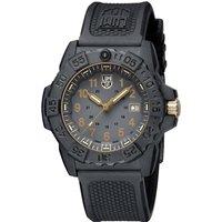 Luminox Men's XS.3508.GOLD Navy Seal 45mm Quartz Watch in Black