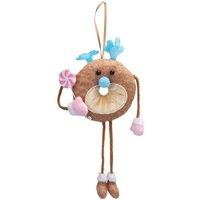 VFM e-Store Christmas Doughnut Hanging Decoration 31cm x 15cm Pink X 1 | Size: 31 cm x 15 cm