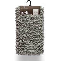 GAVENO CAVAILIA Miami Chenille Loop Bath Mat in Grey