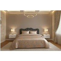 GAVENO CAVAILIA Lilliana Jacquard Duvet Cover Set in Gold | Size: Single