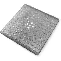 Keplin Non-Slip Shower Mat, For Shower Runner & Bathroom Tub, Square, 54x54cm in Grey | Size: 600mm