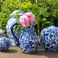 Madison & Mayfair Jug - Blue/White Design