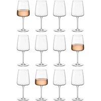 Bormioli Rocco Nexo Wine Glasses - 450ml - Pack of 12 in Clear