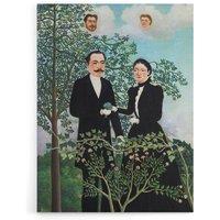 Artery8 Past & Present Philosophical Thought Rousseau Canvas Wall Art | Size: W18 x H24