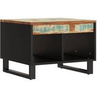 Berkfield Home Coffee Table 55x50x40 cm Solid Wood Reclaimed | Size: 55 x 50 x 40 cm