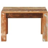 Berkfield Home Coffee Table 55x55x35 cm Solid Wood Reclaimed | Size: 55 x 55 x 35 cm