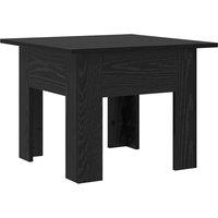 Berkfield Home Coffee Table Black oak 55 x 55 x 42 cm Engineered wood