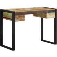 Berkfield Home Desk Solid Reclaimed Wood
