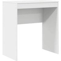Berkfield Home Writing Desk White Engineered wood 70 x 40 x 76 cm Simple