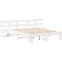 Berkfield Home with Drawer White 150 x 200 cm Wood