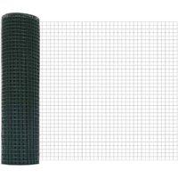 Berkfield Home Welded Wire Fence Green 0, 4x100 m Steel