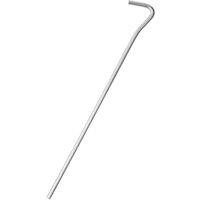 Berkfield Home Tent Pegs 50 pcs 23 cm 5 mm Galvanised Steel in Silver
