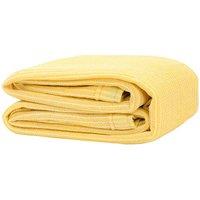 Berkfield Home Tent Carpet 250x500 cm Beige in Bright Yellow