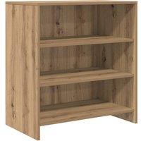 Berkfield Home Sideboard Artisan Oak 70x41x75 cm Engineered Wood in Brown | Size: 70 x 41 x 75 cm