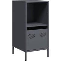 Berkfield Home Sideboard Anthracite 35x39x73.5 cm Cold-rolled Steel in Dark Grey