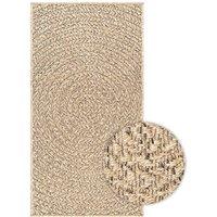 Berkfield Home Rug ZIZUR 60x110 cm Jute Look Indoor & Outdoor in Beige | Size: Medium