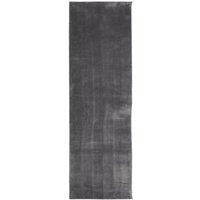 Berkfield Home Rug Short Pile Soft & Washable Anthracite 80x250 cm in Charcoal | Size: 100 cm diameter