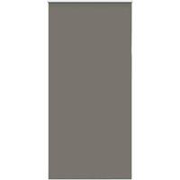 Berkfield Home Roller Blind Blackout Grey 95x230 cm Fabric Width 90.7 cm Polyester