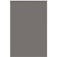 Berkfield Home Roller Blind Blackout Grey 160x230 cm Fabric Width 156.6 cm Polyester